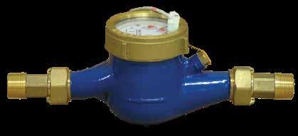 Installation Position: The water meters should be installed horizontally with the register up.