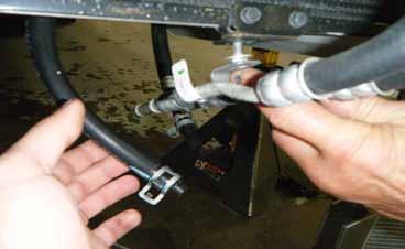 17. Using a 10 mm wrench undo the bolt