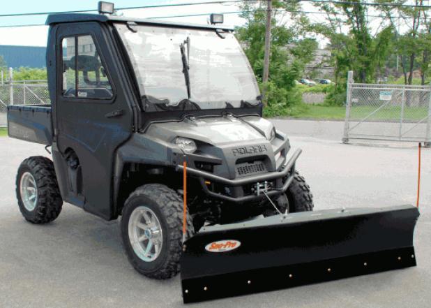 Rev. A, p. 1 of 13 INSTALLATION & OWNER S MANUAL Polaris Ranger (2009-) Straight UTV Steel Plow with Vehicle Mount Kit 6 Wide Snow Plow (p/n: 1POLSP) (fits the 500 H.O., 700 & 800 HD & XP) The contents of this envelope are the property of the owner.