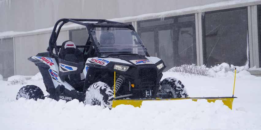 Eagle UTV Plow System When you want to move snow with your UTV and want the ease of a front mount install, the Eagle UTV Plow System is for you. It resembles the characteristics of the Eagle Gen.
