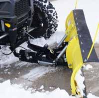 System, a Hand Lift Kit can be purchased to manually raise and lower your mid-mount ATV plow system.