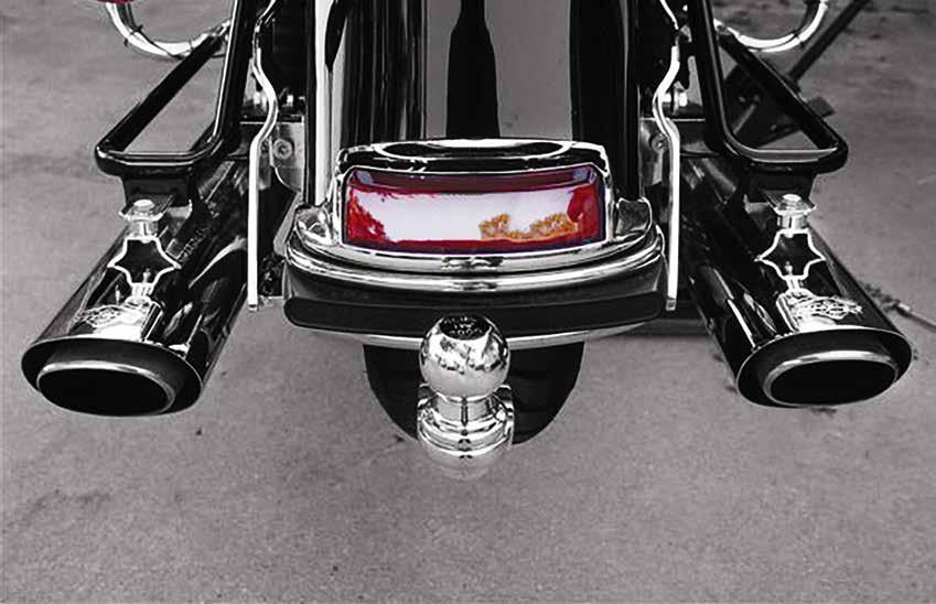 steel and decades of manufacturing experience Visible portion of hitches are triple plated show chrome while some hidden portions are a baked-on, powder coat finish Designed and manufactured to
