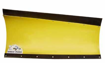 Eagle Standard Blades 72 Rugged design allows 66 for easy snow rolling Rolled high strength 60 American steel 54 Tough, heavy duty wear bar is reversible 50 and replaceable Works with any Eagle Plow