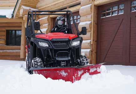 Eagle V Force V-Blade Adjustable blade panels allow for variable movements Cut snow straight, angled to each side, scooped forward or V position back Available in Flame Red All V-Blades come with