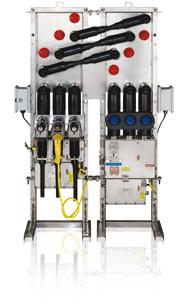 Modular switchgear for subsurface and vault applications 1A Multi-way