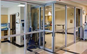 Intensive/Immediate/Critical Care (ICU/IMU/CCU) Systems Horton Automatics ICU/IMU/CCU sliding system widths range from 7 to 12 feet with door configurations offered in 2, 3, or 4 panel designs for