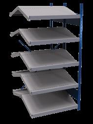 base; Open shelving proposals include one back brace.