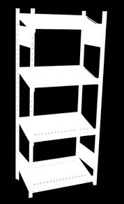 sloped shelves. It is possible to replace an 27 sloped shelf with a 20 / 21 right-angle BOX shelf, see page 94. Shown here are several of the most popular shelving models.