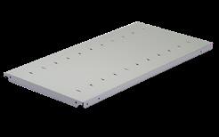 Shelving with Sloped Shelf Components Shelves and Shelf Accessories Sloped Shelf For gravity flow storage ("first in, first out" / FIFO) ; Includes a heavy-duty front edge to keep stored items in