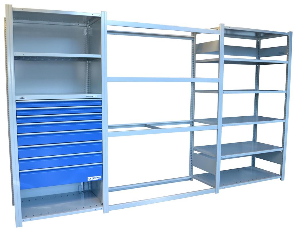 SHELVING SYSTEM Shelving system and Mini-Racking Shelving system and Mini-Racking Improve your professionnal image and
