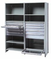 Drawer Inserts Integrated Shelving Drawer Inserts For Metalware shelving Integrated drawer inserts allow you to install directly into your existing or new Metalware shelving units The system
