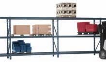 Racking UPRIGHTS & STRINGERS Make every inch of your storage space count by combining standard sized uprights and stringers (box type or recessed type) to create a racking system that is customized
