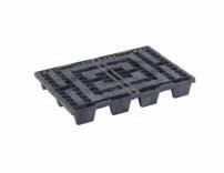 Export Pallets Economic, environmental and efficient alternative to wood pallets 100% recyclable export pallet made from 100% recycled material Low cost lightweight pallet ideal for export and 1-way