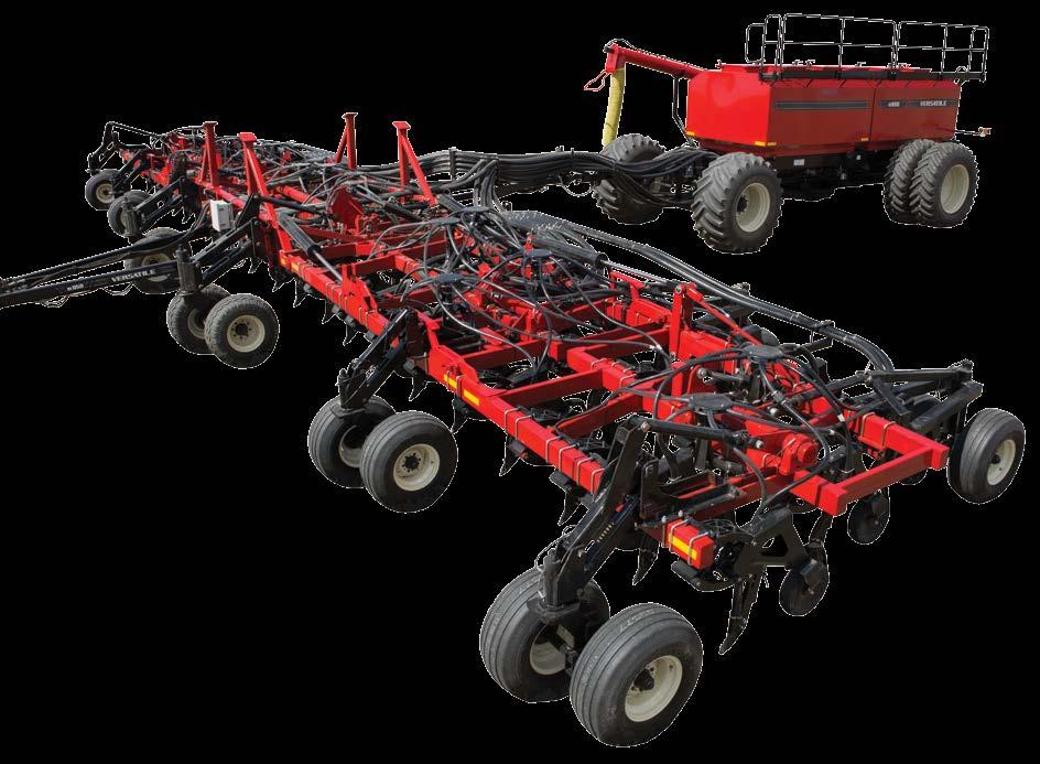 flexibility to best manage seedbed optimization, seed placement and residue management to suit the particular soil, moisture and weather conditions present on