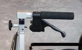 Handle Bar Grip twisted to 900 (notice the Handle Bar Locking Knob held in its