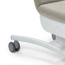 The angle of the arm rest is adjustable.
