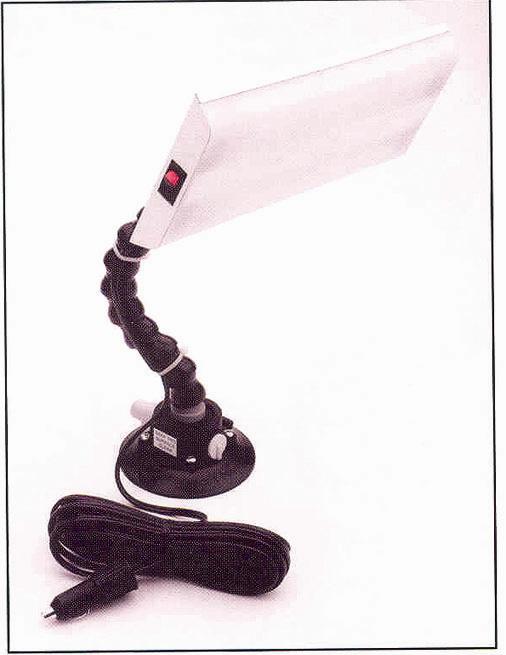 A1-12T-L 12V Suction Mount PDR Light With its easy-pump suction cup, this handy 12VDC light can be