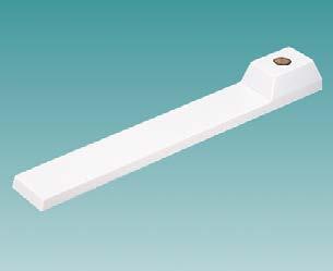 Pendant Slope Ceiling Adaptor - T94 Permits pendant track stem to be hung vertically from sloped ceiling. Use pendant kits (T90, T91).