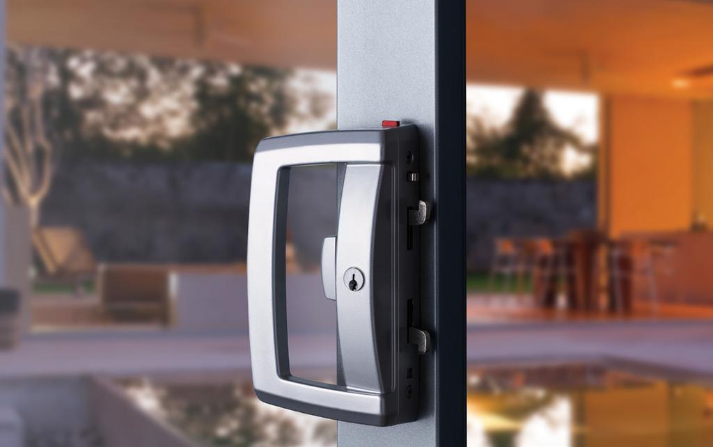 Patio Sliding Door Lock Description The Lockwood Onyx Patio Sliding Door Lock incorporates advanced security and safety features making this product the ideal choice for sliding patio door