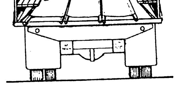NOTE: The illustration shows only nine litters being transported: three litters on the floor in the front of the truck (hidden in illustration), three litters on the floor in the rear of the truck,