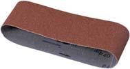 COATED ABRASIVES BELTS For all stripping, sanding and finishing tasks on wood, metal and painted surfaces. Flexible J weight backing cloth. Heat resistant resin bonding.