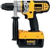 6 kg 502 mm *DC235KL not available in the UK 36 Volt Heavy Duty 3 Mode Quick Change Chuck Dedicated Cordless Hammer DC234KL Ideal for drilling anchors and fixing holes into concrete, brick and