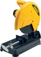 CHOPSAWS / SANDER / POLISHER 2200 Watt 355 mm Abrasive Chop Saw D28700 Horizontal handle for superior ergonomics and less user fatigue Quick release clamp results in less time in changing the work