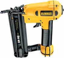 8 kg *D51856 not available in the UK Coil framing Nailer D51855* Optimized power design, generates power for the toughest applications and delivers less air consumption Unique engine design generates