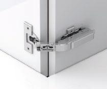 GRASS CATALOGUE / 2016 TIOMOS corner door hinge knock-in or screw fix mounting 48/6 > Features: For connecting two corner cabinet doors For door thicknesses up to max.