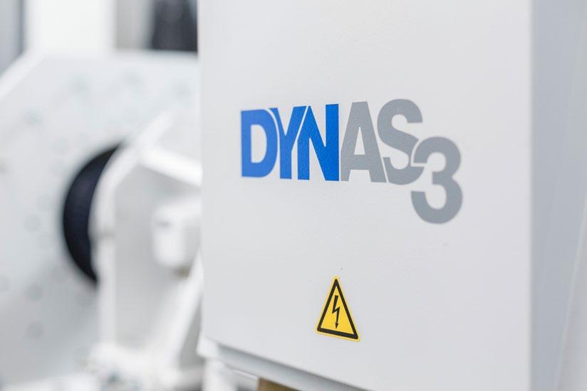 8 DYNAS 3 HIGH TORQUE (HT) SERIES The universal solution High rated torques make DYNAS 3 HT dynamometers optimally suitable for testing small and medium-size diesel engines.