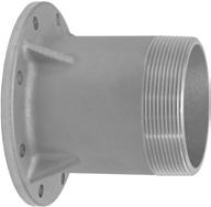 Rated for 0 PSI hydrostatic pressure at 70 F. The " size Has large -/" ID for use with tank truck fl anged butterfl y valves.