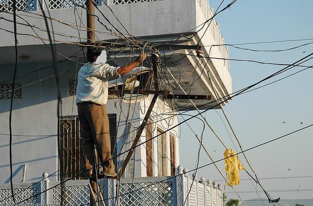 Figure5.Tapping on electrical line [8] 5.2 Billing irregularities Jammu and Kashmir power department is very infamous for its billing irregularities.
