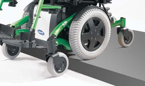 The new TDX Family uses an enhanced version of Invacare s patented SureStep technology that was
