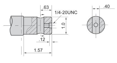 Cross Hole Model rame Size lange Drive Shaft - rdering Example: - 250 H4 K - S *Special rder **Additional