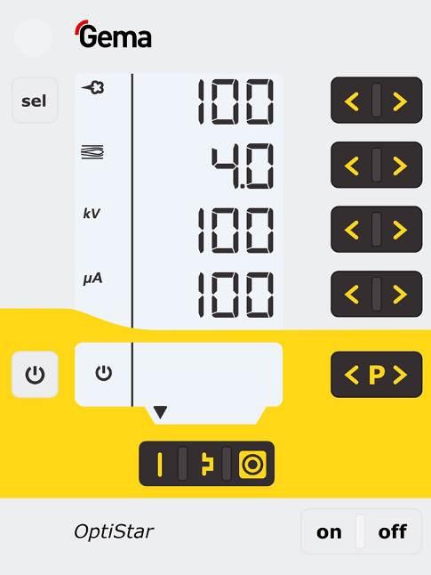 Operating elements Display and input buttons NOTE! For easier operation of the control unit, the preset and actual values are distributed across several levels.