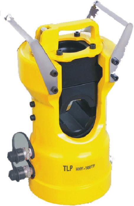 pump for continuous use All tools supplied in a sturdy plastic carry case HHY-100TF Model Tonnage Stroke