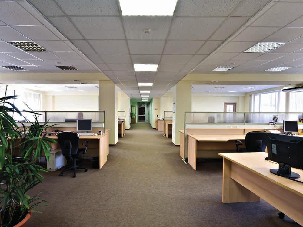 KLED Products Office lighting systems which say We care about our working environment.