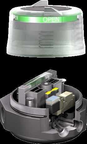 Integral solenoid valve available with Cv of 0.0. 9. NPT pneumatic connections are stainless steel reinforced for long life sealing under high torque stress conditions. 10 1 3 11 6 7 8 10.