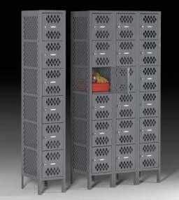 Five and six configurations save valuable floor space in schools, clubs, and hospitals.