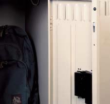 Quiet Lockers The Strong, Silent Type Tennsco lockers are built to be durable and quiet.