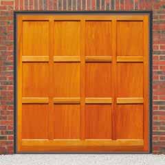 available as side hinged doors. For full details see page 20.