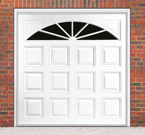 Our side hinged garage doors have GRP panels built onto individual steel frames preventing any distortion and have an additional flow coat applied to the back of every