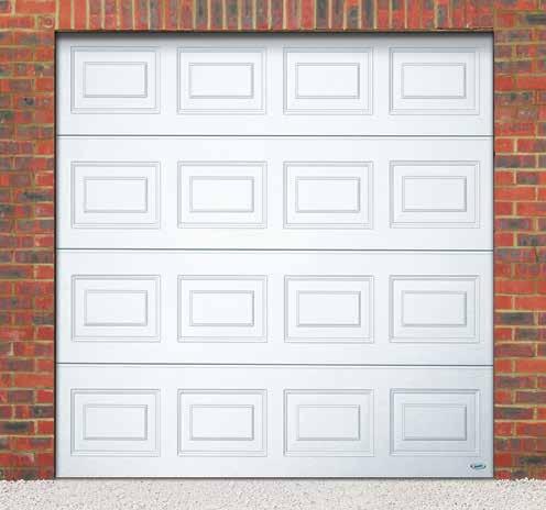 Insulated sectional steel doors Cardale insulated sectional steel doors are