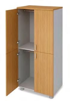 cm Length: 215 cm Height: 113 cm Melamine frame Solid wood wardrobe attached Underbed storage