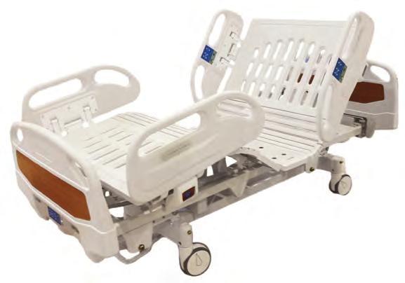 SMP-525EL General Patient Room Beds 313 Series SMP-550EL Easy to remove head/foot board 4 luxury side rails SMP-313CB WITH CENTRAL BRAKE SMP-313EL Soft connection body contour frame 4 luxury side