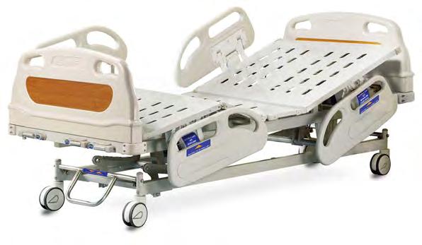 Heavy duty frame Exceptionally low height promotes proper positioning for safe patient entry and exit (SMP-350ML) One handed side rail release (SMP-300ML) Side bumpers included Full side rail