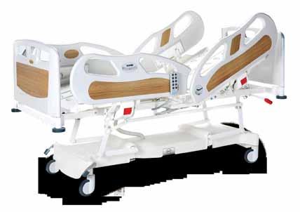 GENERAL PATIENT ROOM BEDS SMP-4320 ACCESSORIES IV pole with four hooks Anti-bedsore mattress Full nurse control panel