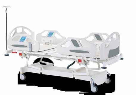 500 SERIES The 500 series are a remarkable choice in electric beds allowing patients and caregivers to have complete control via the control panels conveniently located on side rails.