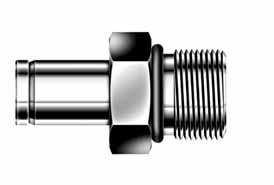 Male Adapter AM-U Connects fractional k-ok port to SA straight thread boss AM -U AM 4-4U AM -4U AM -U AM -U AM -U AM -U AM -U AM -U T h in mm U Min. in mm /.7 5/-4.0 7/.