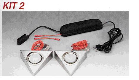 ready kit for set of 2 / 3 complete with transformer and wires Finishes Stucture